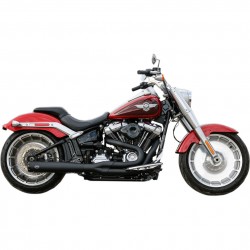 AUSPUFF SCHALLDÄMPFER 2IN1 S&S SUPERSTREET RACE SCHWARZ HARLEY DAVIDSON SOFTAIL 2018-2022