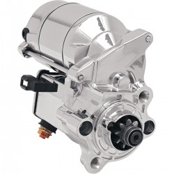 MOTORINO DI AVVIAMENTO POTENZIATO 1.4 KW CROMATO PER HARLEY DAVIDSON XL SPORTSTER 86-20