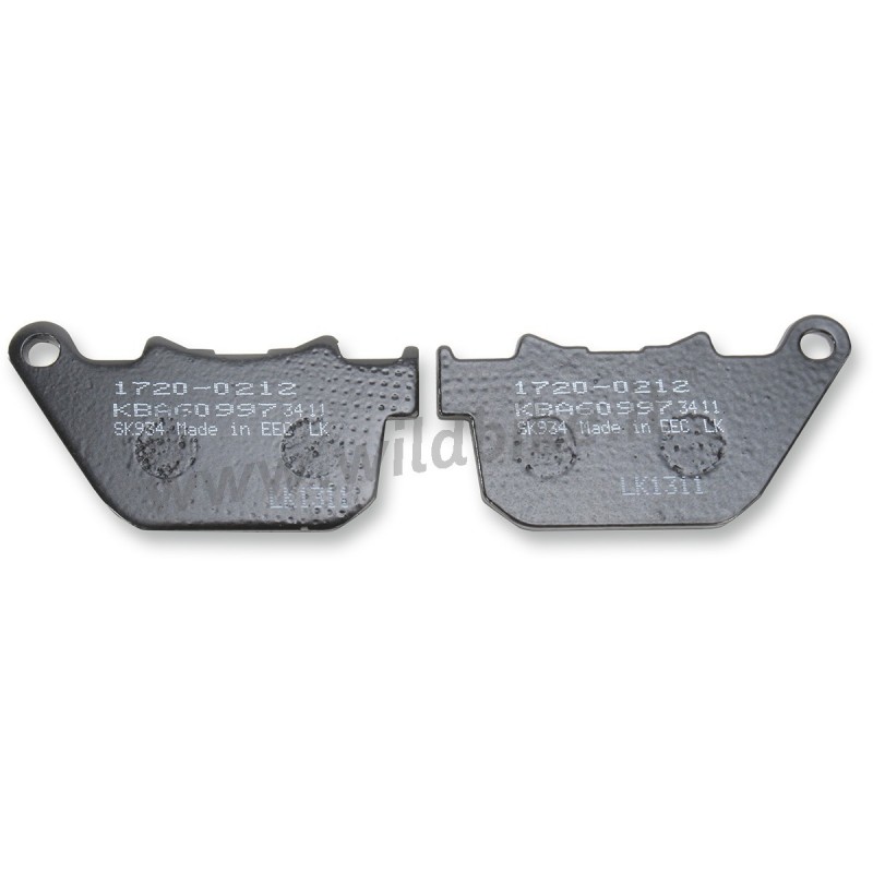 REAR BRAKE PAD DRAG ORGANIC KEVLAR® HARLEY DAVIDSON XL SPORTSTER 2004-2013