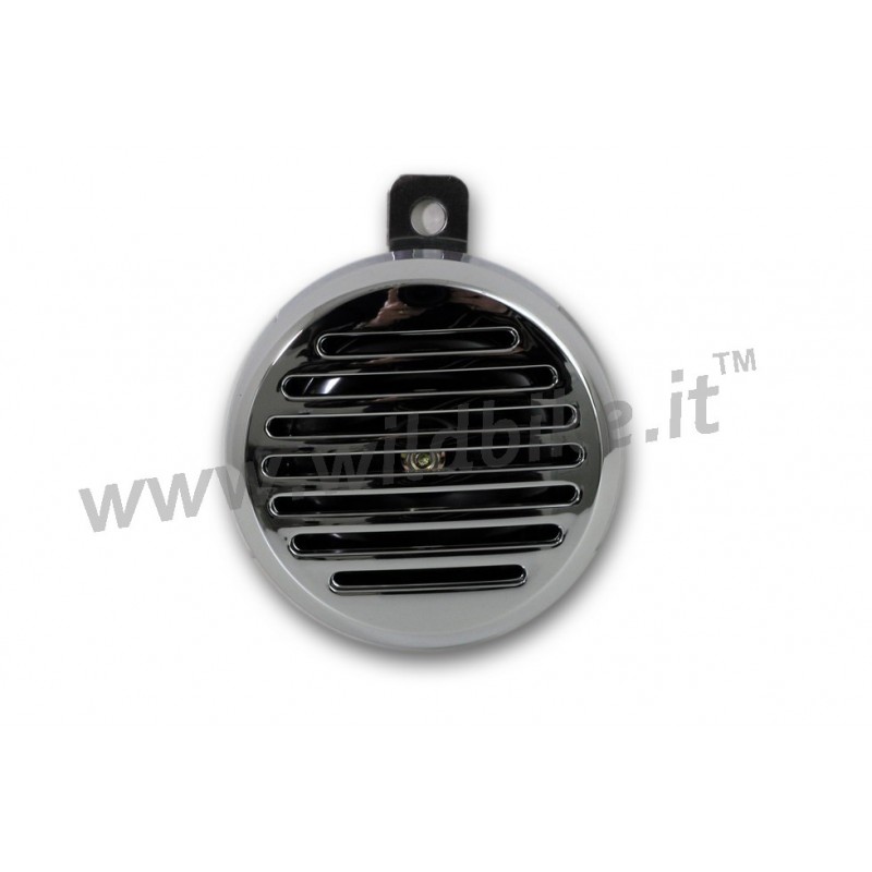 CLACSON DA 116 DB CON COVER CROMATA MOTO CUSTOM E HARLEY