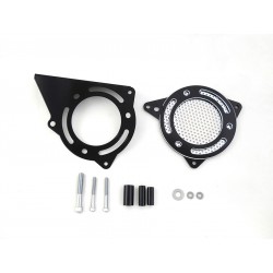 BOITIER DE PIGNON CEINTURE RAIL NOIRE REPL.OEM 34800032 HARLEY DAVIDSON XL SPORTSTER 04-20