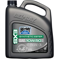 OLIO MOTORE BEL RAY 4 TEMPI ESTER SINTETICO 10W50 4 LT. PER HARLEY DAVIDSON E MOTO CUSTOM