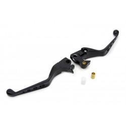 ALUMINIUM PERFORATED BLACK LEVERS FOR HARLEY DAVIDSON XL SPORTSTER 07-13