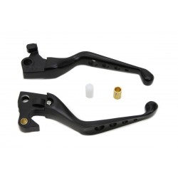 LEVE IN ALLUMINIO FRENO E FRIZIONE FORATE NERE PER HARLEY DAVIDSON XL SPORTSTER 07-13