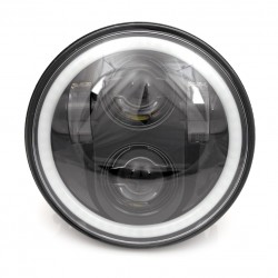 CORPS DE PHARES LED EU APPROUVÉ 5.75 HALO HARLEY DAVIDSON XL SPORTSTER 04-20