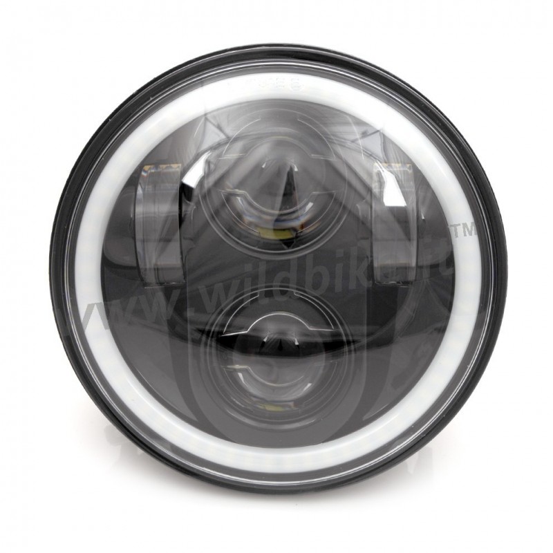 CORPS DE PHARES LED EU APPROUVÉ 5.75 HALO HARLEY DAVIDSON XL SPORTSTER 04-20