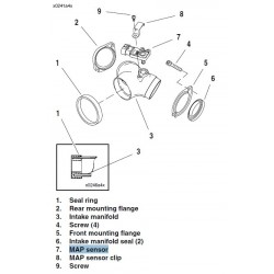 MAP SENSOR MIT DICHTUNG OEM 32316-99 HARLEY DAVIDSON BIG TWIN/TWIN CAM '99-'10