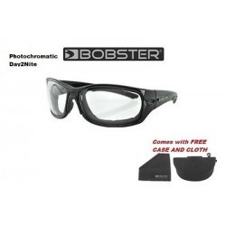 LUNETTES DE PROTECTION TECHNIQUE MOTO BOBSTER FORCE CONVERTIBLE PHOTOCHROMIQUE