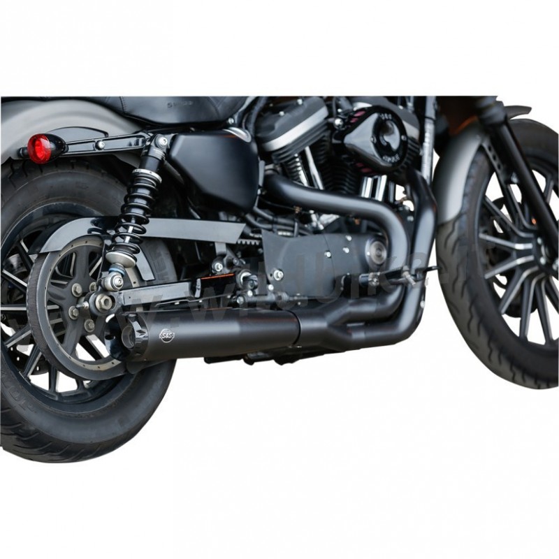 SCARICO MARMITTA S&S SUPERSTREET 2IN1 NERO HARLEY DAVIDSON XL SPORTSTER 2007-2013