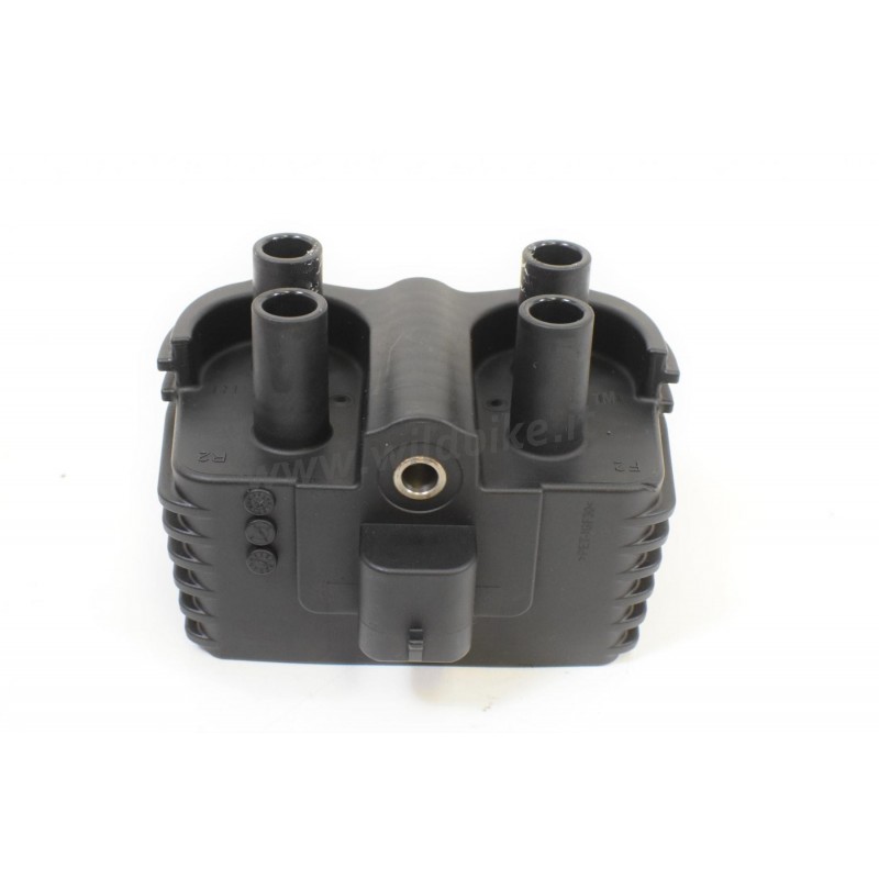 BOBINA DI ACCENSIONE NERA OEM 31600067 12V/3 OHM HARLEY DAVIDSON SOFTAIL M-EIGHT 18-20