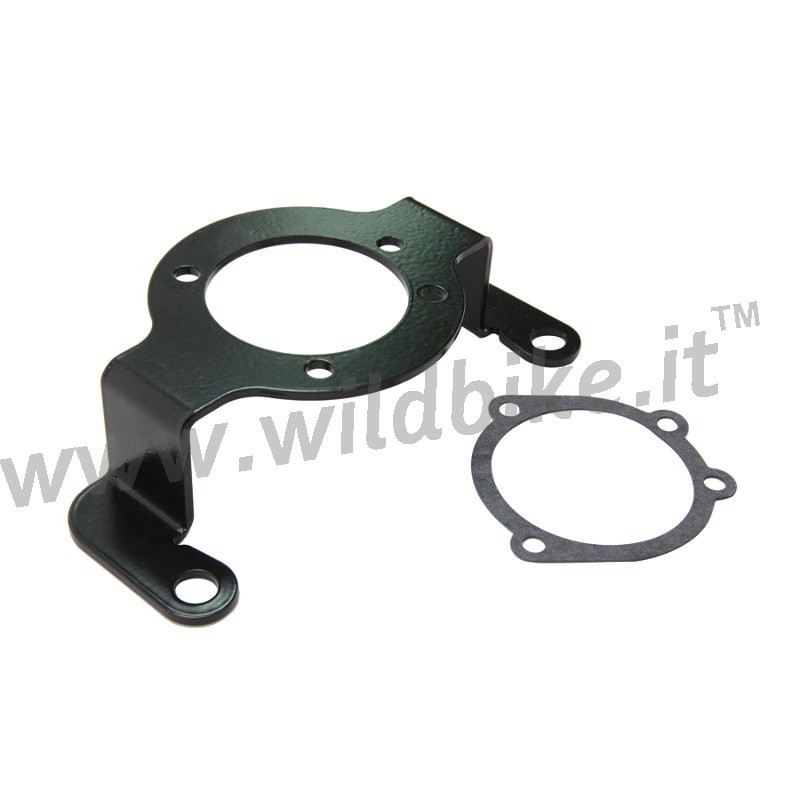 HALTERHUGEN KIT SCHWARZ TC BROS LUFT FILTER FÜR HARLEY DAVIDSON TWIN CAM 91-06