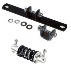 KOMPLETTES KIT MINI SOLO SITZ STOSSDÄMPFER 5" FÜR MOTORRAD CUSTOM UND HARLEY DAVIDSON