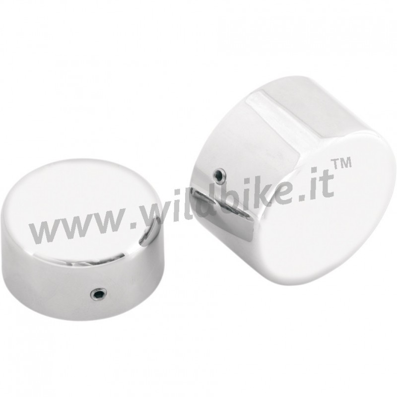 ABDECKUNG Schraubensätze ACHSE HINTEN CHROM HARLEY DAVIDSON FXD DYNA SOFTAIL 08-17