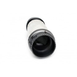 SCARICO MARMITTA UNIVERSALE SLIP ON TURN-OUT DA 85 CM. IN ACCIAIO CROMATO PER MOTO CUSTOM