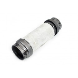 SCARICO MARMITTA UNIVERSALE SLIP ON TURN-OUT DA 85 CM. IN ACCIAIO CROMATO PER MOTO CUSTOM