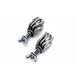 SET DE BOULONS DE CRÂNE PLAQUE D'IMMATRICULATION CUSTOM MOTO ET HARLEY DAVIDSON