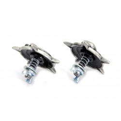 SKULL WITH STAR LICENSE PLATE BOLT SET CUSTOM MOTORCYCLE AND HARLEY DAVIDSON