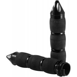 AVON AIR SPIKE GRIPS BLACK 1" FOR MOTORCYLE CUSTOM