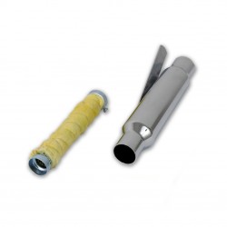 UNIVERSAL AUSPUFFANLAGEN VINTAGE KURZ CHROM MOTORRAD CUSTOM UND HARLEY DAVIDSON