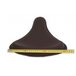 SELLE SOLO RESSORTS CLASSIC EN CUIR COUTURE MARRON GRAND CUSTOM MOTOS ET HARLEY DAVIDSON