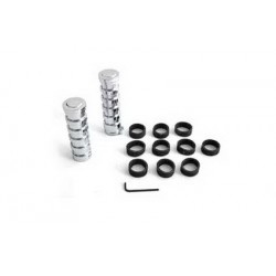 POIGNÉES ALUMINIUM BILLET DE STYLE O-RING POUR HARLEY DAVIDSON MOTORCYCLES