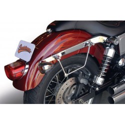 KIT VERLEGUNG VERCHROMT BLINKER  für HARLEY DAVIDSON FXST/FLST SOFTAIL '86-'17