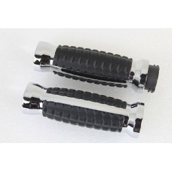 GRIFFE ALU ALLIGATOR TECH 1" VERCHROMT FÜR HARLEY DAVIDSON MOTORRÄDER