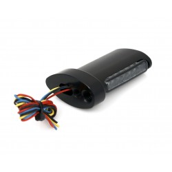 MINI CLIGNOTANTS ARRIERE NOIR LED 3 EN 1 EU APPROUVÉ HARLEY DAVIDSON XL SPORTSTER 96-20