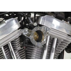 KIT DE SUPPORT DE MONTAGE FILTRE À AIR CARBURATEUR CHROME HARLEY DAVIDSON XL SPORTSTER 91-03