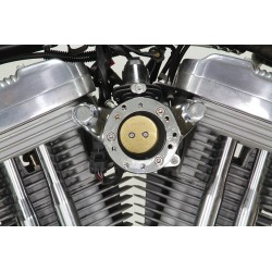 MOUNTING BRACKET KIT CHROME CARBURETOR AIR FILTER HARLEY DAVIDSON XL SPORTSTER 91-03