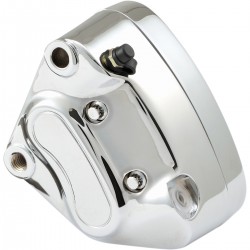 CHROME FRONT BRAKE CALIPER 4 PISTONS HARLEY DAVIDSON 2001-2007