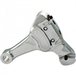 CHROME REAR BRAKE CALIPER 4 PISTONS HARLEY DAVIDSON FXST FLST SOFTAIL 00-07