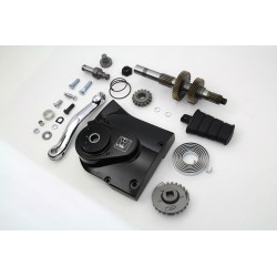 KIT DI AVVIAMENTO MANUALE A PEDALE KICKSTARTER NERO HARLEY DAVIDSON XL SPORTSTER 07-21