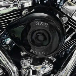 FILTRO ARIA S&S TEARDROP™ NERO LUCIDO PER HARLEY DAVIDSON XL SPORTSTER 04-20