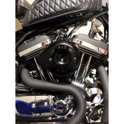 LUFTFILTER S&S MINI TEARDROP™ STEALTH SCHWARZEN FÜR HARLEY DAVIDSON XL SPORTSTER 04-20
