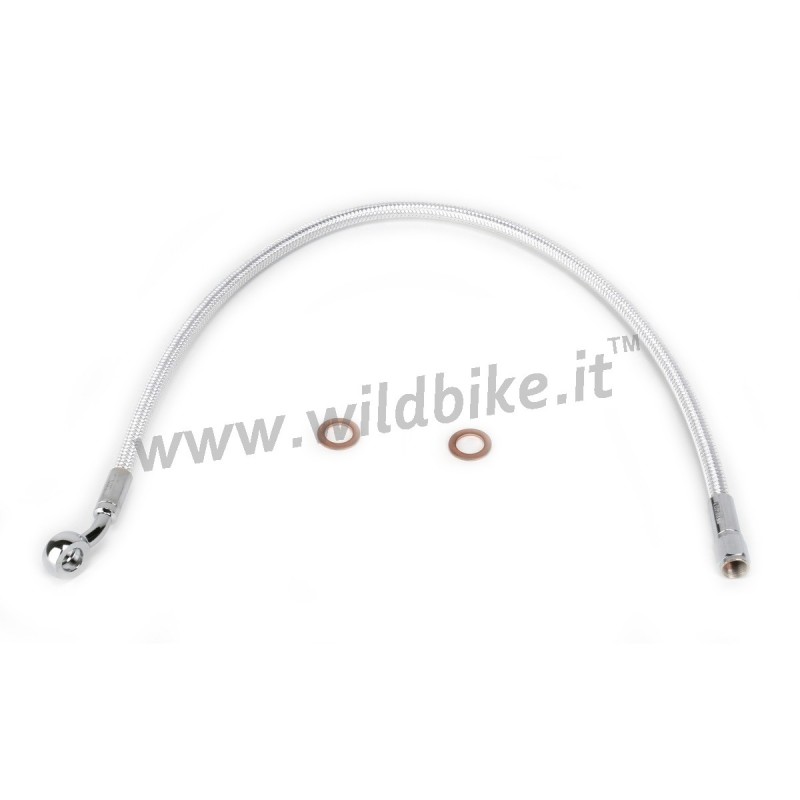 KABEL OBERE MAGNUM Edelstahl-Bremsleitung vorn SÄTZE HARLEY DAVIDSON FLHT ELECTRA GLIDE 94-06
