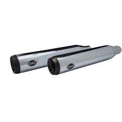 AUSPUFF SCHALLDÄMPFER S&S 3" SLIP ON GN EU ZULASSUNG CHROM HARLEY DAVIDSON XL SPORTSTER 2014-21