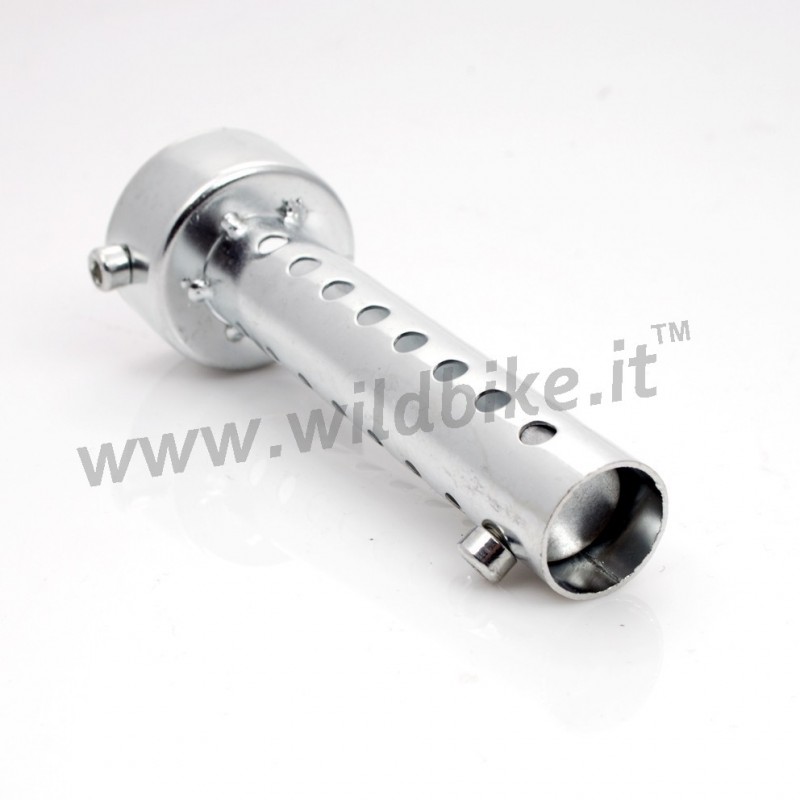 TUBO INSERTO SILENZIATORE DB KILLER 45 MM. PER SCARICHI MARMITTE MOTO CUSTOM E HARLEY DAVIDSON