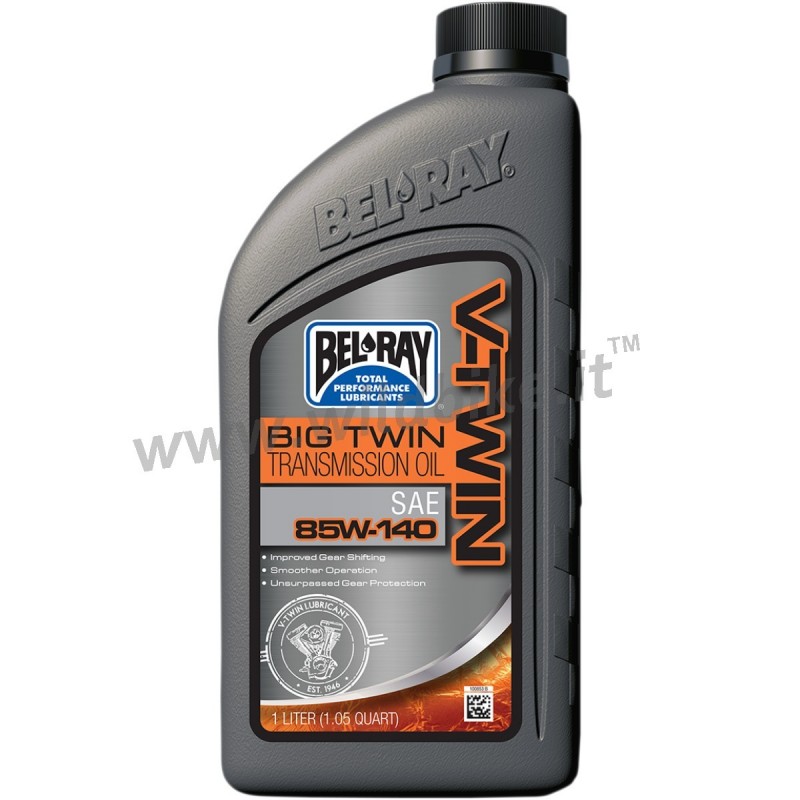 OLIO PER TRASMISSIONE BEL RAY BIG TWIN 85W -140 1 LT. PER HARLEY DAVIDSON E MOTO CUSTOM