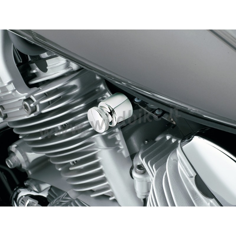 COUVERCLE DE BOUTON DE DEMARREUR CHROMÉ POUR MOTOS CUSTOM ET HARLEY DAVIDSON