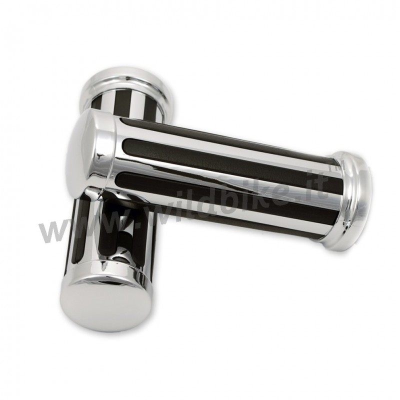 MANOPOLE JOCKEY CROMATE DA 1" 25 MM PER MOTO CUSTOM