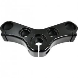 Gabelbrücken OBERE SCHWARZ für HARLEY DAVIDSON XL 1200X FORTY EIGHT 10-15