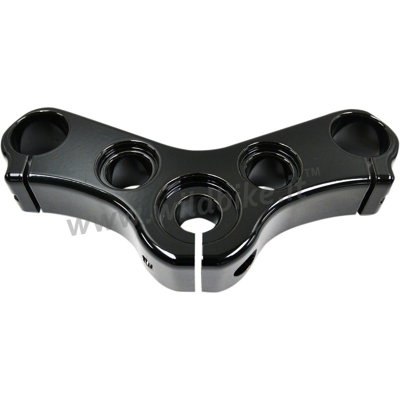 TRIPLE TREE UPPER BLACK FOR HARLEY DAVIDSON XL 1200X FORTY EIGHT 10-15