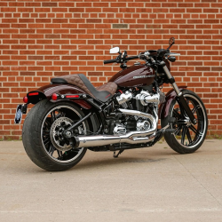 POT D'ECHAPPEMENT 2EN1 S&S SUPERSTREET RACE CHROME 550-0790 HARLEY DAVIDSON SOFTAIL 2018-25