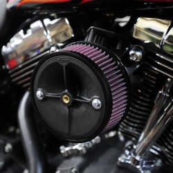 FILTRO ARIA S&S STEALTH™ OMOLOGATO NERO PER HARLEY DAVIDSON M-EIGHT SOFTAIL 18-21
