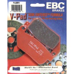 PLAQUETTE DE FREIN AVANT EBC® SEMI-SINTERED HARLEY DAVIDSON XL SPORTSTER 2004-2013