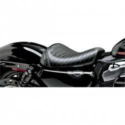 SOLO SEAT LE PERA BARE BONES PLEATED HARLEY DAVIDSON XL 1200X FORTY EIGHT 2010-2022