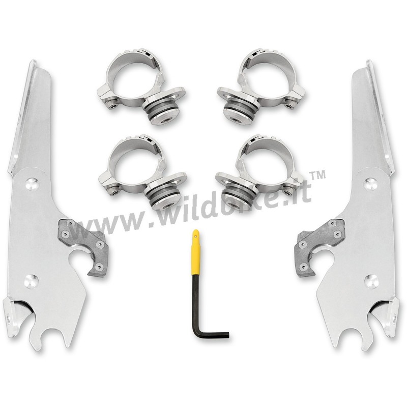 BLOCAGE RAPIDE PARE-BRISE KIT BATWING INDIAN SCOUT 15-20