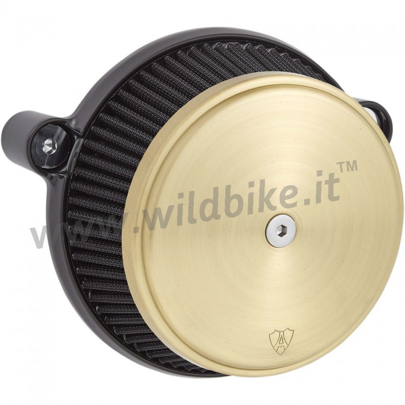 FILTRO ARIA BIG SUCKER STAGE I OTTONE SPAZZOLATO 18-743 HARLEY DAVIDSON XL SPORTSTER 91-20