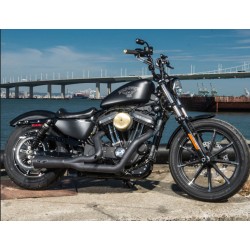 AIR FILTER BIG SUCKER STAGE I ROUND BRUSHED BRASS 18-743 HARLEY DAVIDSON XL SPORTSTER 91-20